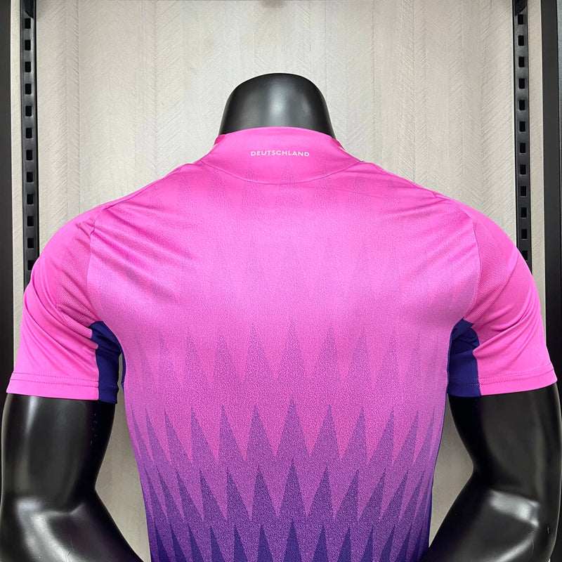 Camisa Seleção da Alemanha Away 24/25 Jogador Adidas Masculina - Rosa