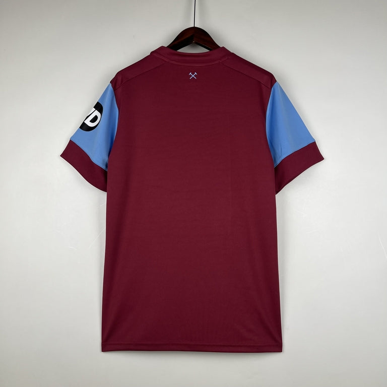 Camisa West Ham I 23/24 Torcedor Umbro Masculina - Vermelho