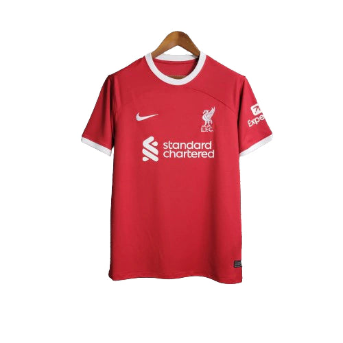 Camisa Liverpool Home 23/24 Torcedor Nike Masculina - Vermelha