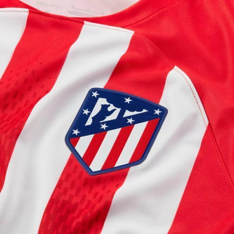 Camisa Atlético de Madrid Home 23/24 Torcedor Nike Masculina - Vermelho e Branco