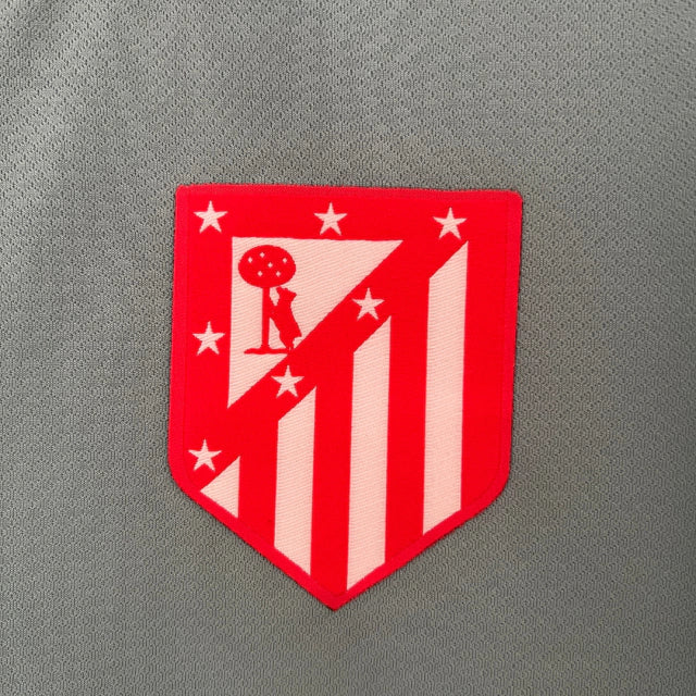 Camisa Atlético de Madrid Home 24/25 Torcedor Nike Masculina - Cinza