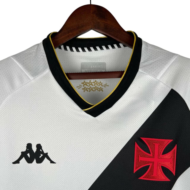 Camisa Vasco I 23/24 Torcedor Kappa Masculina - Branco