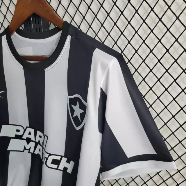 Camisa Botafogo l 23/24 Torcedor Masculina - Preta e Branca