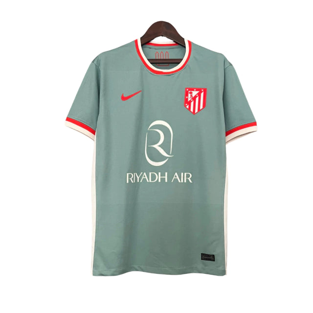 Camisa Atlético de Madrid Home 24/25 Torcedor Nike Masculina - Cinza