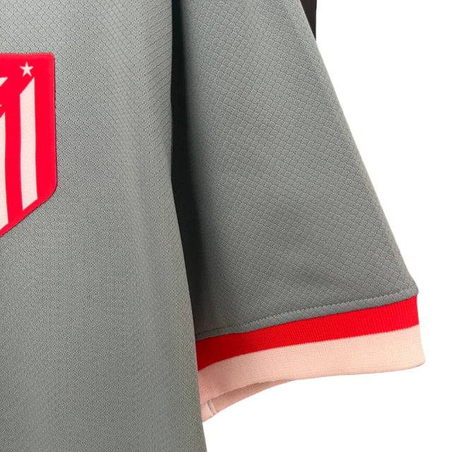 Camisa Atlético de Madrid Home 24/25 Torcedor Nike Masculina - Cinza