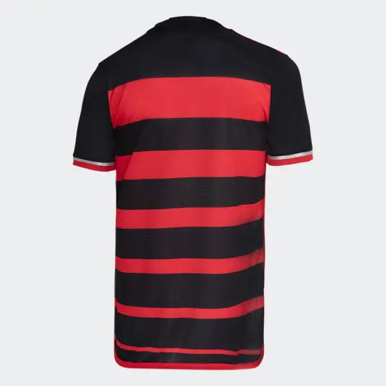 Camisa Flamengo Torcedor I - Temporada 24/25 - Vermelho e Preta - Adidas