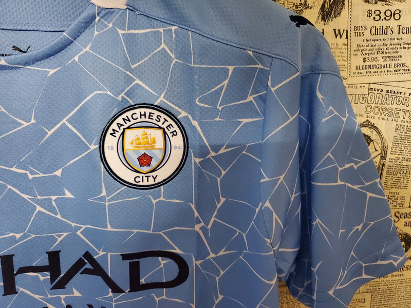 Camisa Manchester City I 20/21 - Torcedor Puma Masculina - Azul