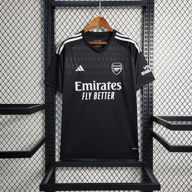 Camisa Arsenal 23/24 - Goleiro Masculina - Preta