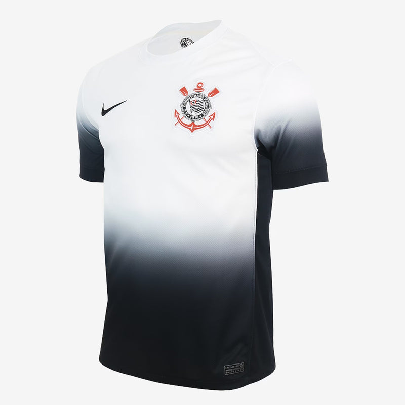 Camisa Corinthians Nike Branca Degradê 24/25 - Torcedor