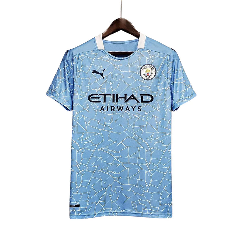 Camisa Manchester City I 20/21 - Torcedor Puma Masculina - Azul