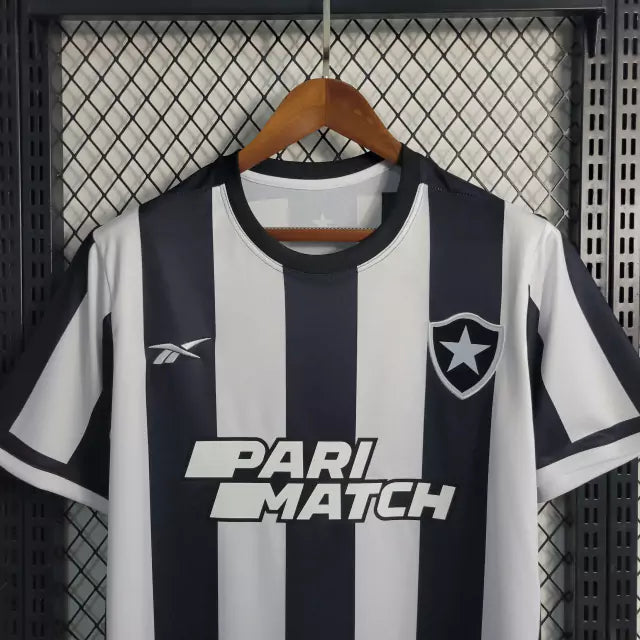 Camisa Botafogo l 23/24 Torcedor Masculina - Preta e Branca