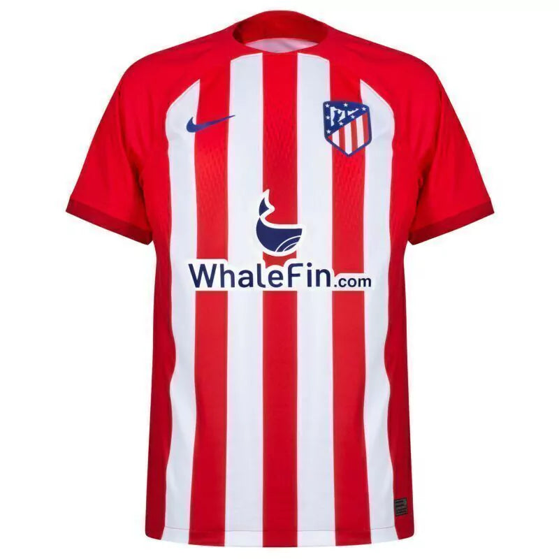 Camisa Atlético de Madrid Home 23/24 Torcedor Nike Masculina - Vermelho e Branco