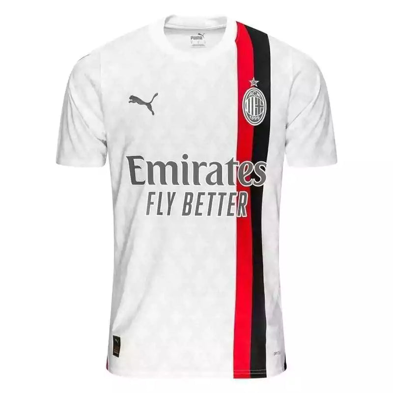 Camisa AC Milan Away 23/24 Torcedor Puma Masculina - Branca