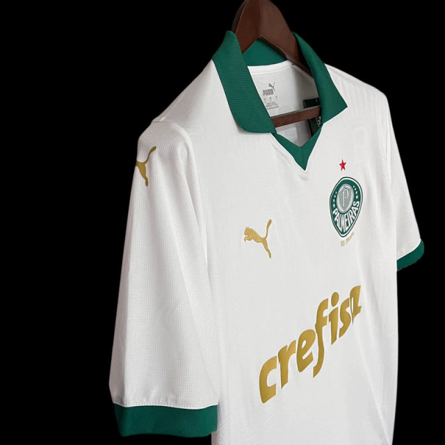 Camisa Palmeiras Torcedor - Temporada 24/25 - Branca - Crefisa - Polo