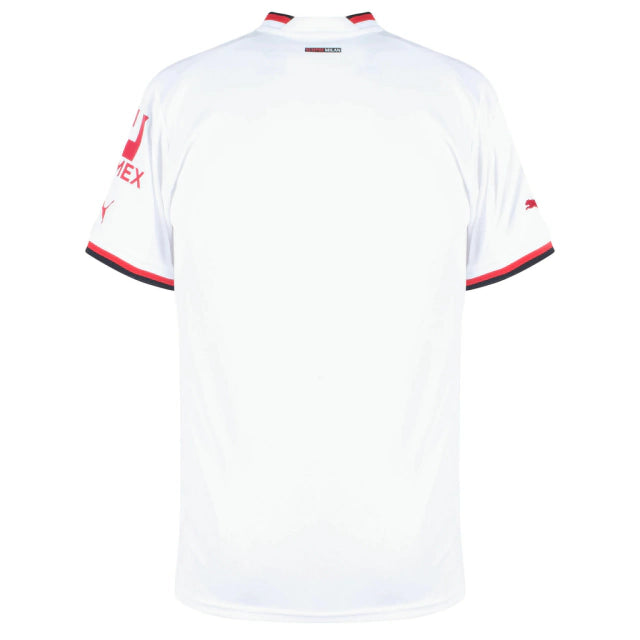 Camisa AC Milan Away 22/23 Torcedor Puma Masculina - Branca