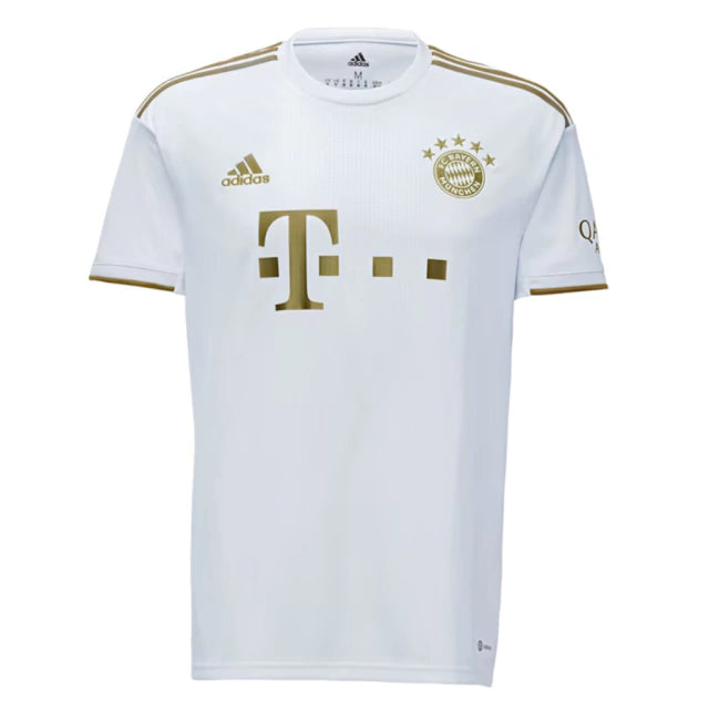 Camisa Bayern München Away 22/23 Torcedor Adidas Masculina - Branca