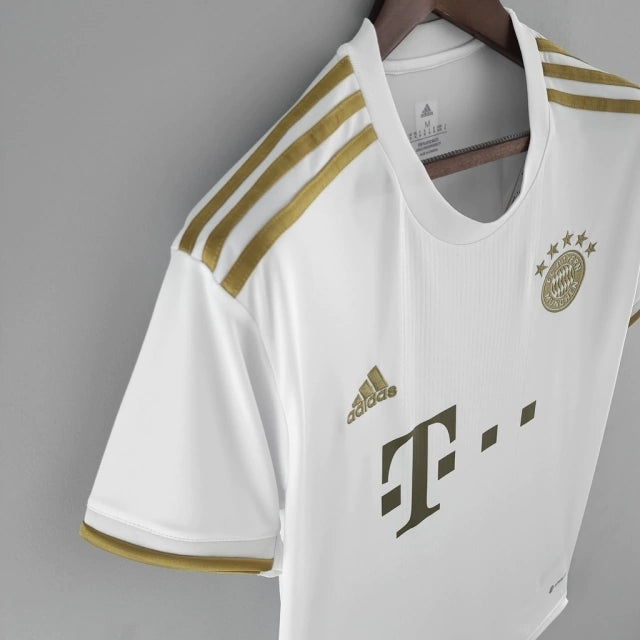 Camisa Bayern München Away 22/23 Torcedor Adidas Masculina - Branca