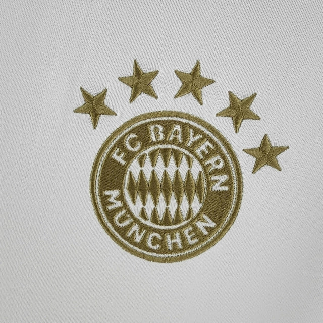 Camisa Bayern München Away 22/23 Torcedor Adidas Masculina - Branca