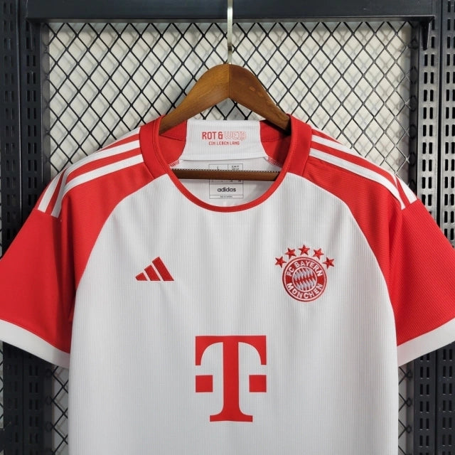 Camisa Bayern München I 23/24 - Torcedor Adidas Masculina - Branco