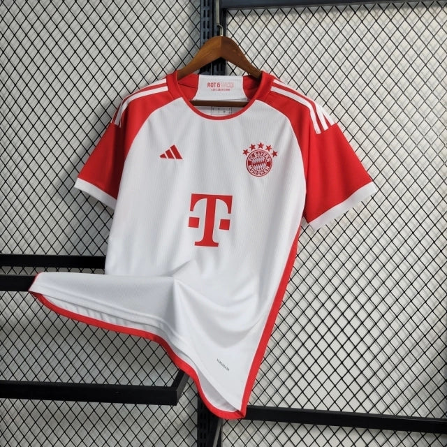 Camisa Bayern München I 23/24 - Torcedor Adidas Masculina - Branco