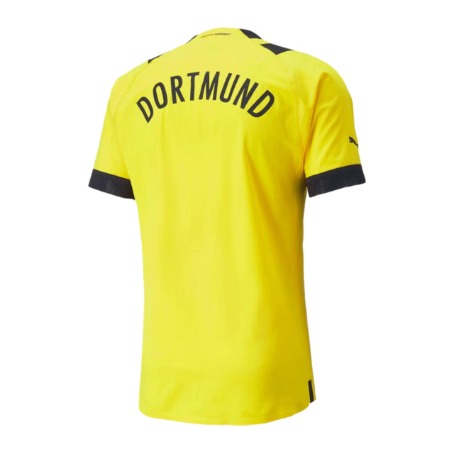 Camisa Borussia Dortmund Home 22/23 Torcedor Puma Masculina - Amarelo e Preto