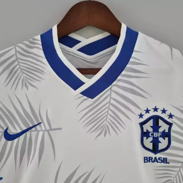 Camisa Brasil Comemorativa Nike 2022 Masculina Torcedor - Branca