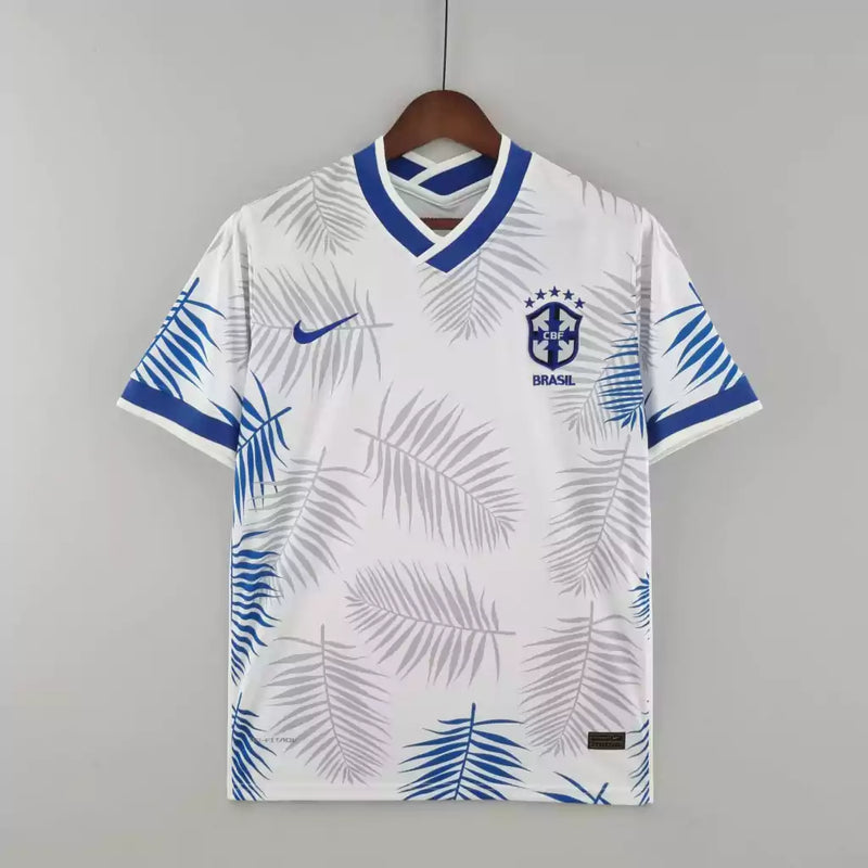 Camisa Brasil Comemorativa Nike 2022 Masculina Torcedor - Branca