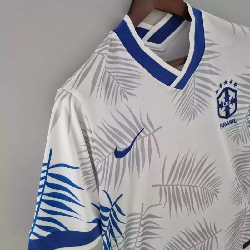 Camisa Brasil Comemorativa Nike 2022 Masculina Torcedor - Branca