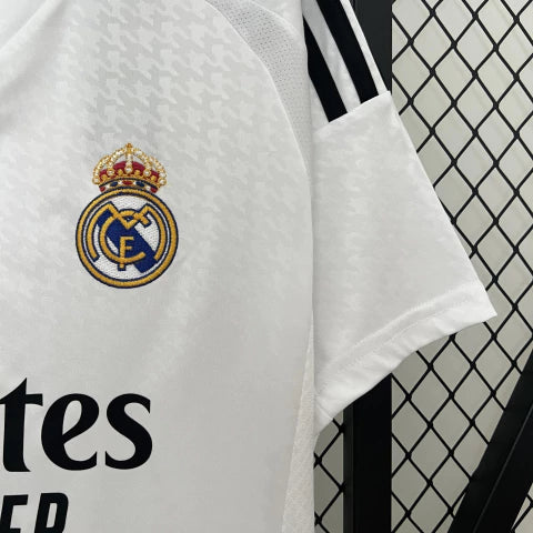 Camisa Real Madrid I 24/25 Torcedor Adidas Masculina - Branco