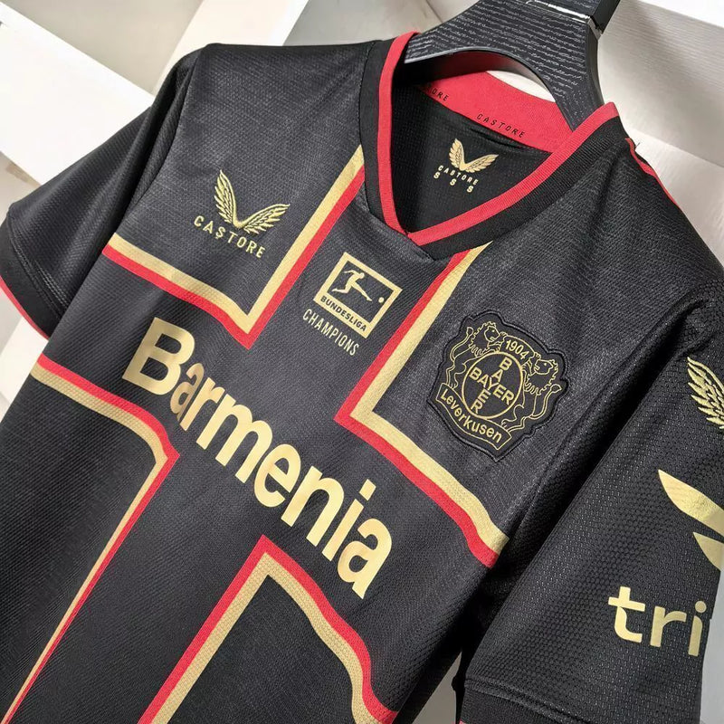 Camisa Bayer Leverkusen Edição Especial 24/25 Castore Masculina - Preta