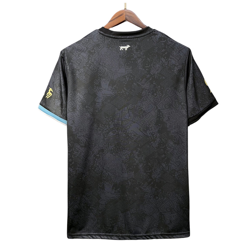 Camisa GOAT Messi 23/24 Comma "La Pulga" Masculina - Preto