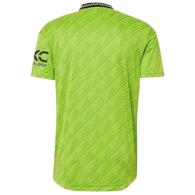 Camisa Manchester United Third 22/23 Torcedor Adidas Masculina - Verde Limão