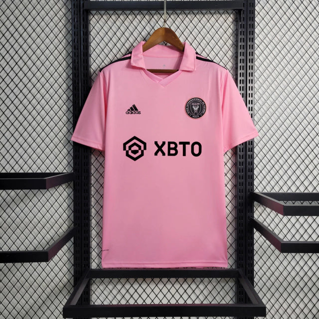 Camisa Inter Miami Home 23/24 - Torcedor Adidas Masculina - Rosa