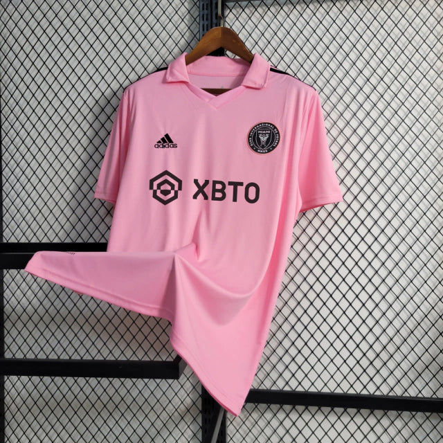 Camisa Inter Miami Home 23/24 - Torcedor Adidas Masculina - Rosa