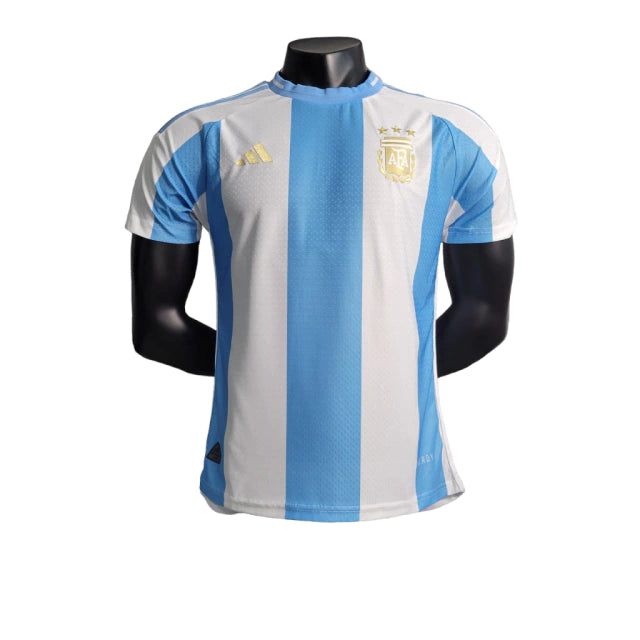 Camisa Argentina I 24/25 Jogador Adidas Masculina - Azul