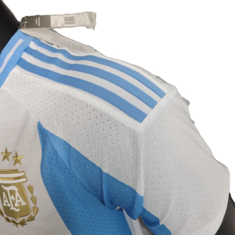 Camisa Argentina I 24/25 Jogador Adidas Masculina - Azul