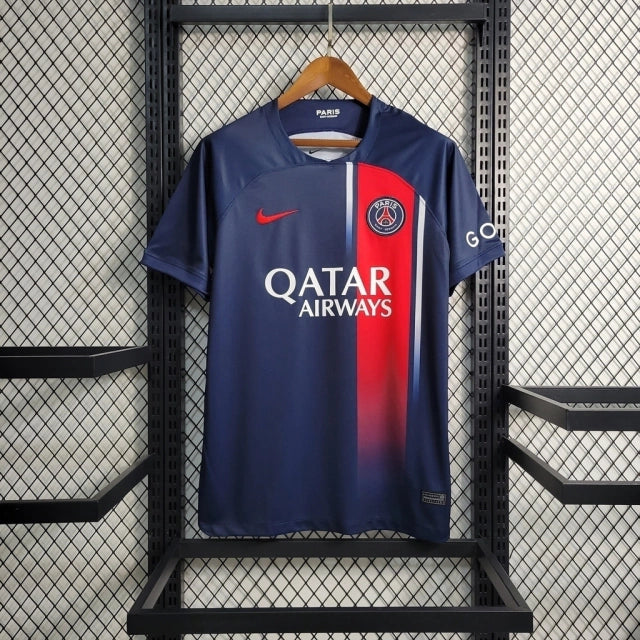 Camisa Paris Saint-Germain Home 23/24 - Torcedor Nike Masculina - Azul