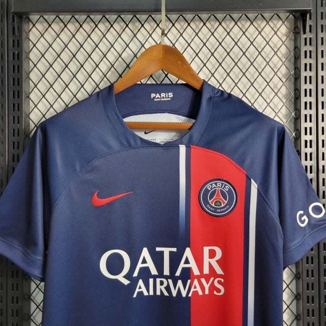 Camisa Paris Saint-Germain Home 23/24 - Torcedor Nike Masculina - Azul