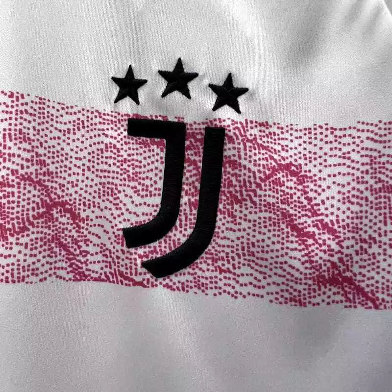 Camisa Juventus Away 23/24 Adidas Masculina s/n° Branca e Rosa