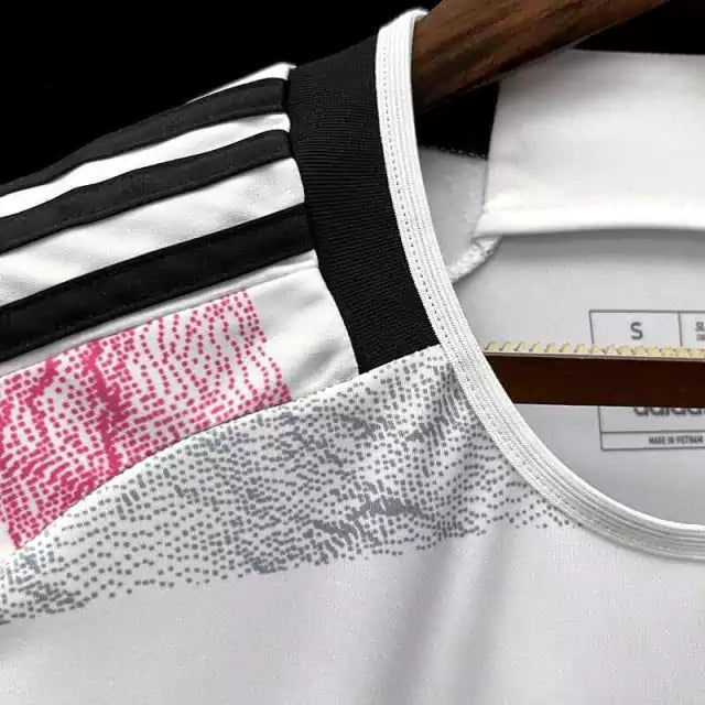 Camisa Juventus Away 23/24 Adidas Masculina s/n° Branca e Rosa