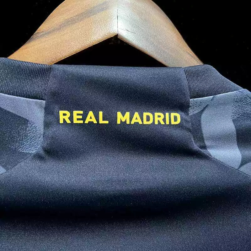 Camisa Real Madrid Away 23/24 Adidas Masculina s/n° Preta