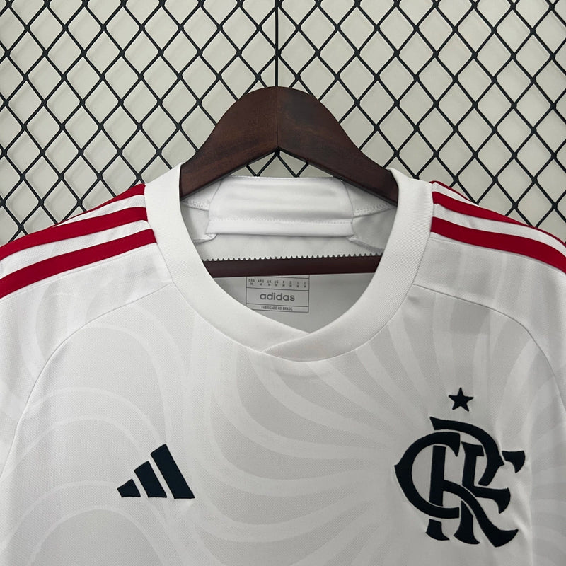 Camisa Flamengo Torcedor II - Temporada 24/25 - Branca - Adidas