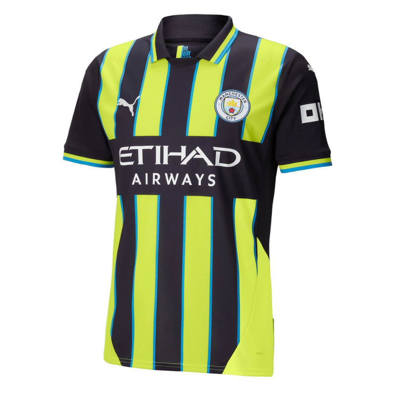 Camisa Manchester City II 24/25 Puma Masculina - Amarelo e Preto