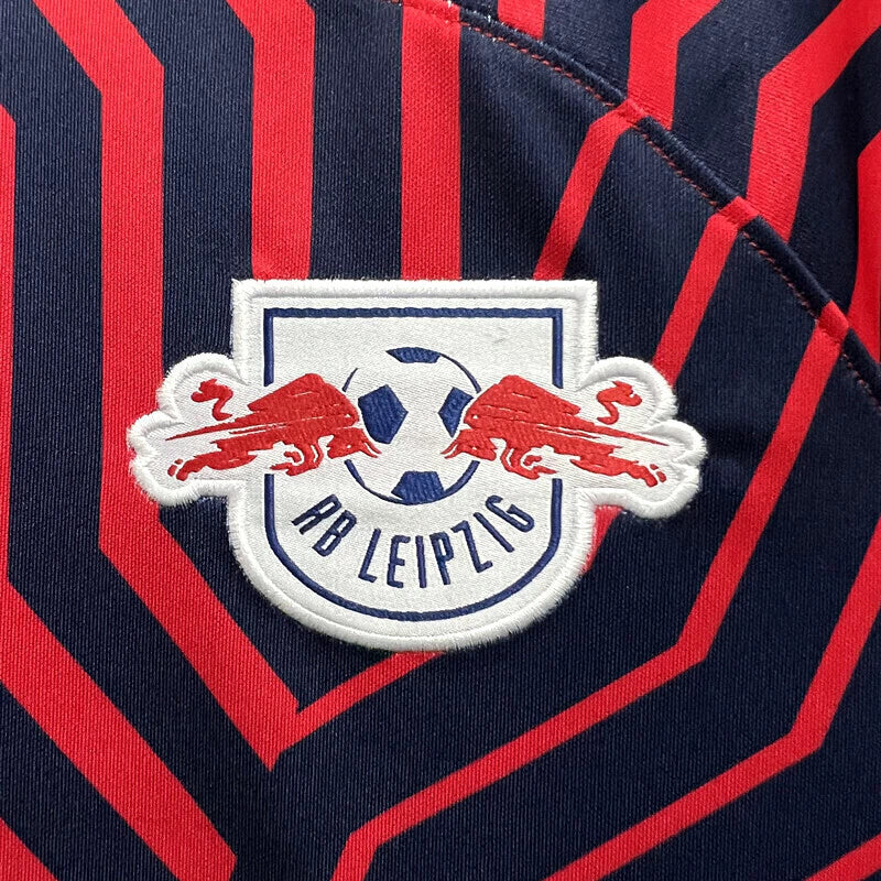 Camisa RB Leipzig II 23/24 Nike Masculina - Vermelha e Azul