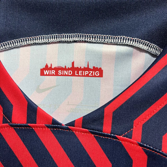 Camisa RB Leipzig II 23/24 Nike Masculina - Vermelha e Azul