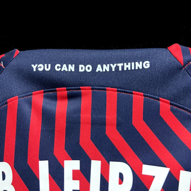 Camisa RB Leipzig II 23/24 Nike Masculina - Vermelha e Azul