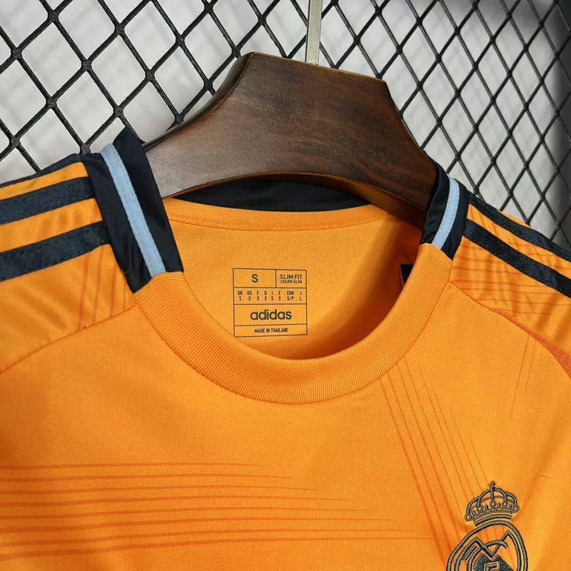 Camisa Real Madrid II 24/25 Adidas Masculina - Laranja