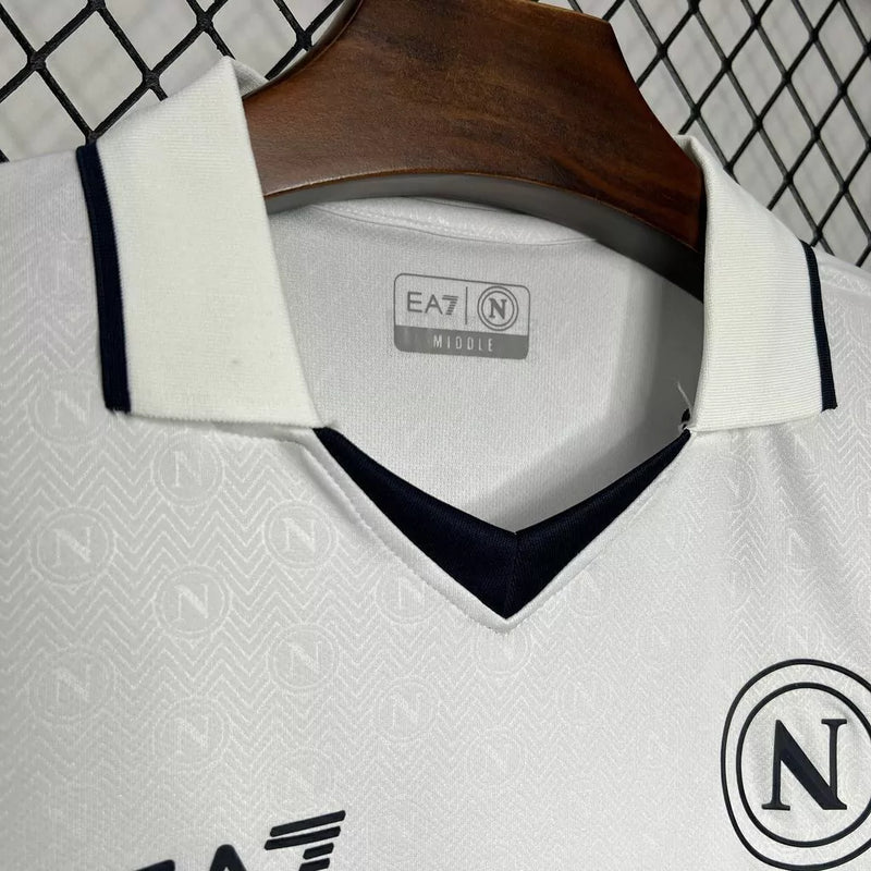 Camisa Napoli II 24/25 EA7 Masculina - Branco