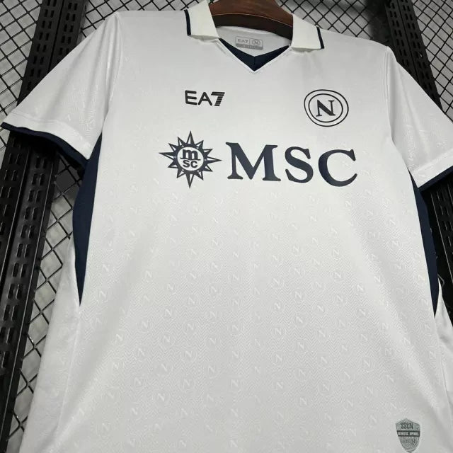 Camisa Napoli II 24/25 EA7 Masculina - Branco