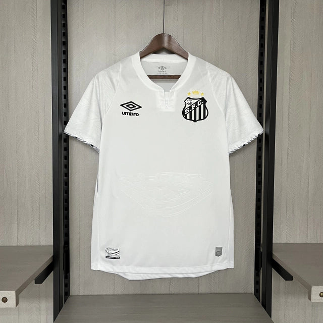 Camisa Santos I 24/25 Torcedor Umbro Masculina - Branca